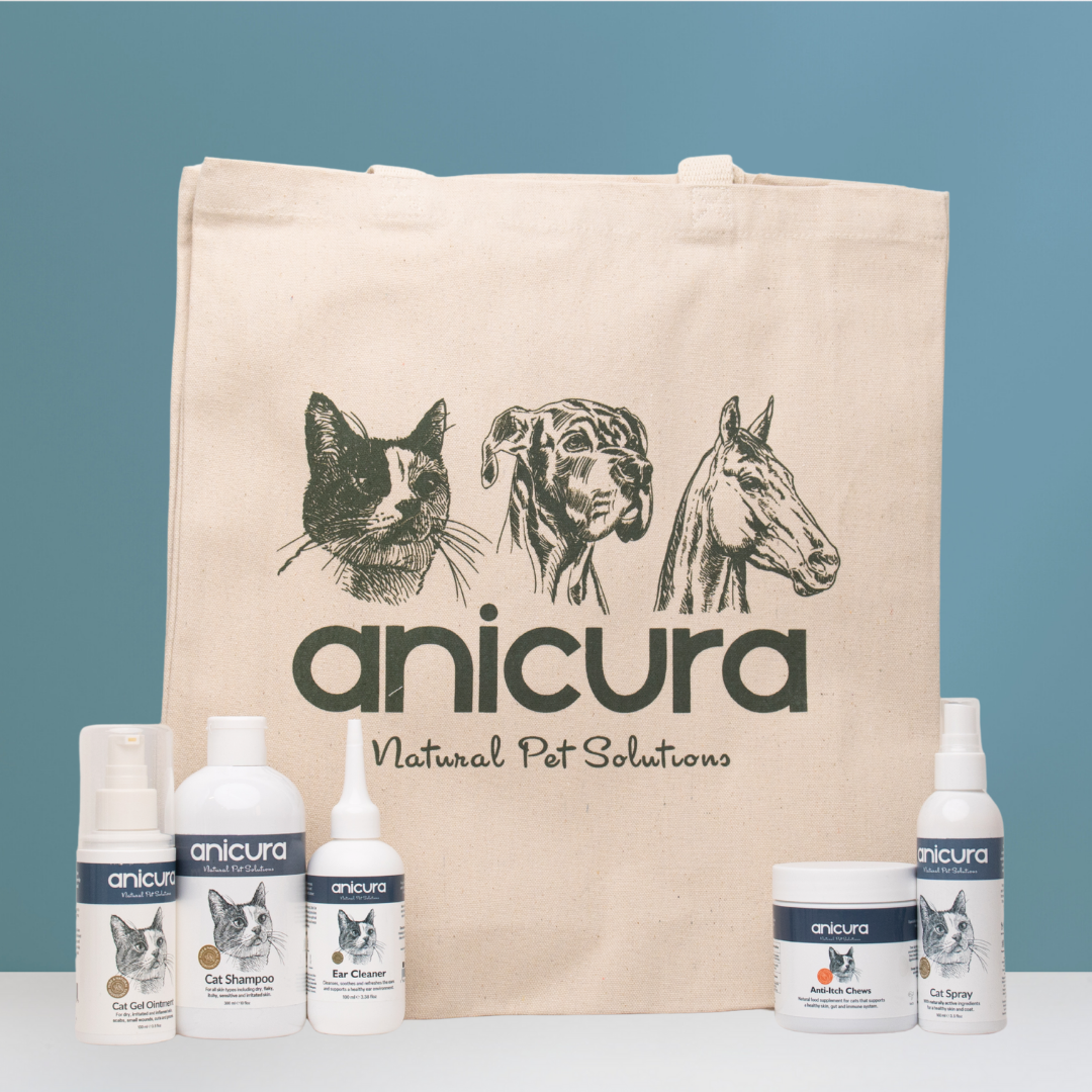 The Cat Total Care Gift - FREE Anti-Itch Chews & Tote Bag!