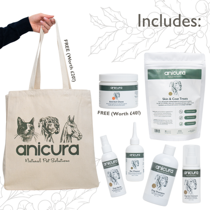 The Dog Total Care Gift - FREE Anti-Itch Chews &amp; Tote Bag!