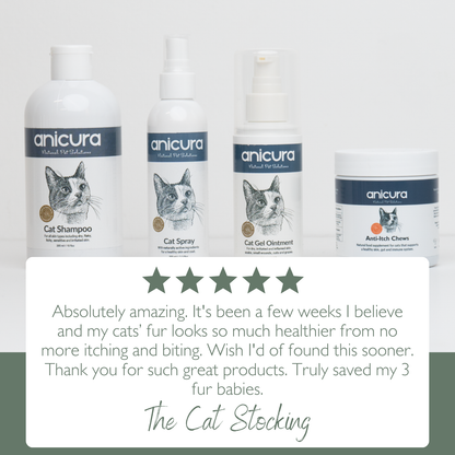 The Cat Total Care Gift - FREE Anti-Itch Chews &amp; Tote Bag!