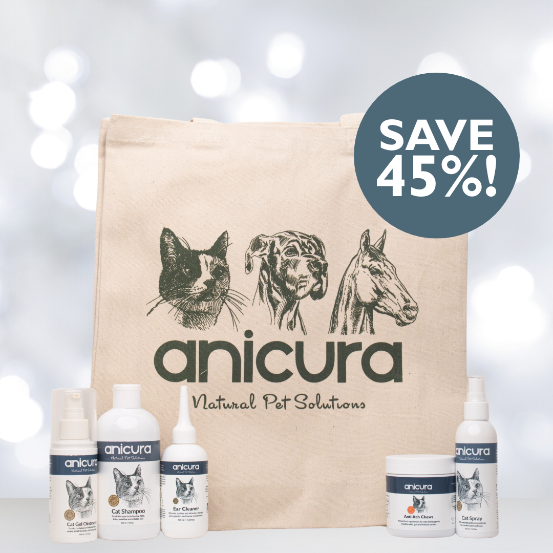 The Cat Total Care Gift - FREE Anti-Itch Chews &amp; Tote Bag!
